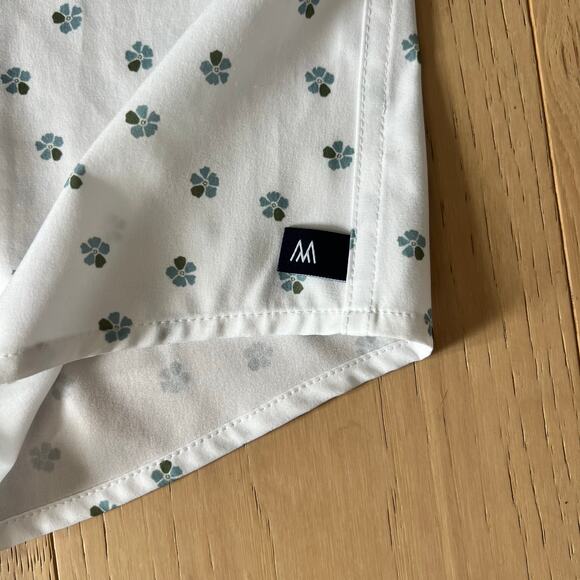 Mizzen+Main - Leeward Short Sleeve Button-Down Shirt - Size M - Picture 6 of 9